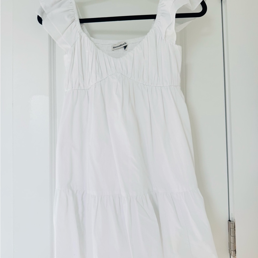 Abercrombie & Fitch White Mini Dress